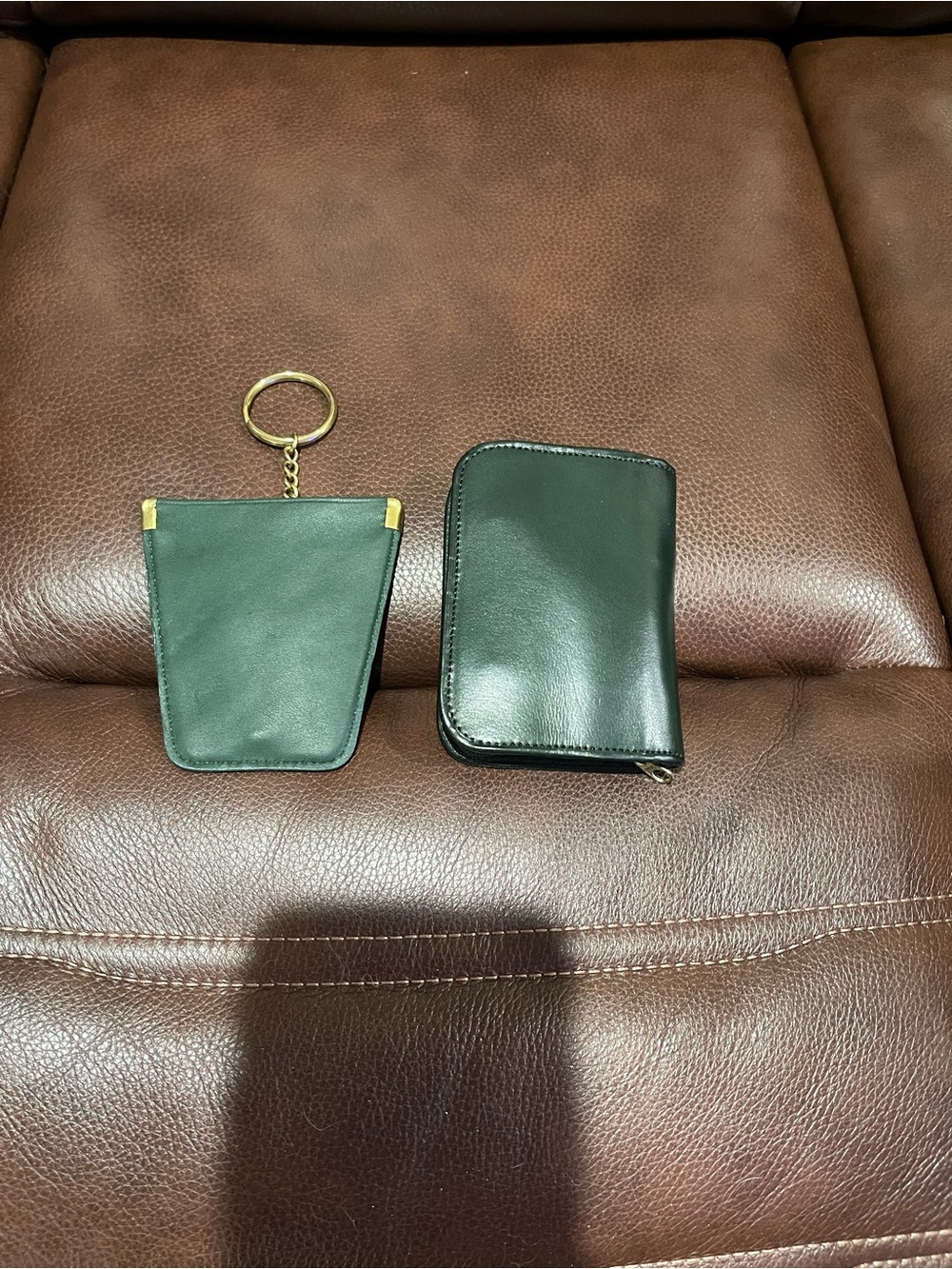 Vintage Coach zip around wallet and squeeze Keycase - Picture 3 of 15